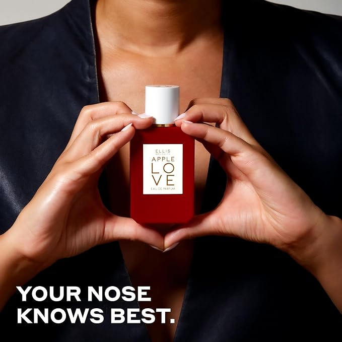 Ellis Brooklyn APPLE LOVE Eau de Parfum, Perfume for Women, Amber Gourmand, Apple Scented, Vegan, Cruelty-Free, Sustainable Ingredients, Made in USA – 50ml / 1.7 fl oz
