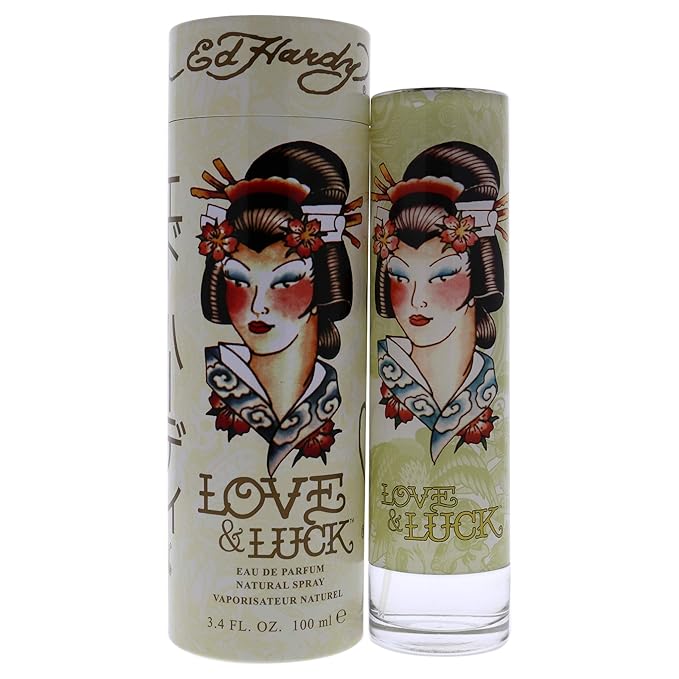 Ed Hardy Love & Luck for Women 3.4 oz 100 ml EDP Spray (Pack of 1)