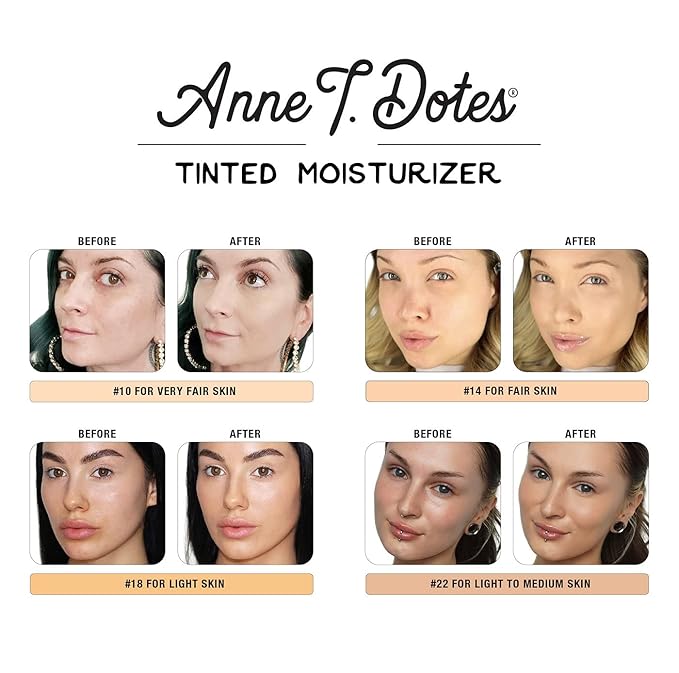 theBalm Anne T. Dotes Tinted Moisturizer, #18 (For Light Skin), 1 fl. Oz