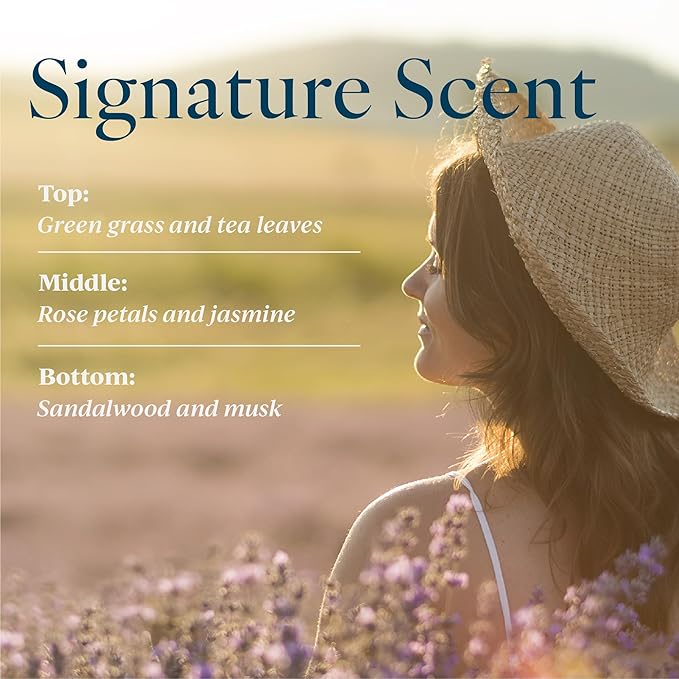 Provence Sante Luxury French Cleansing Bar - Moisturizing Shea Butter - Triple-milled Wild Rose Fragrance, 2.7oz 4-Bar Gift Box