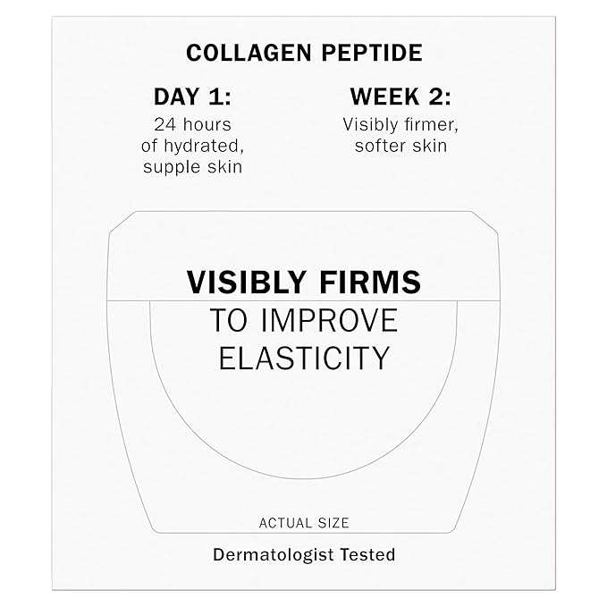 Olay Collagen Peptide Face Moisturizer, Firming Cream for Women, Fragrance-Free, Non-Greasy - Hydrating, Anti-Aging, Anti-Wrinkle, Smooth Fine Lines, Plumping Skin Care - Niacinamide, 1.7 Oz
