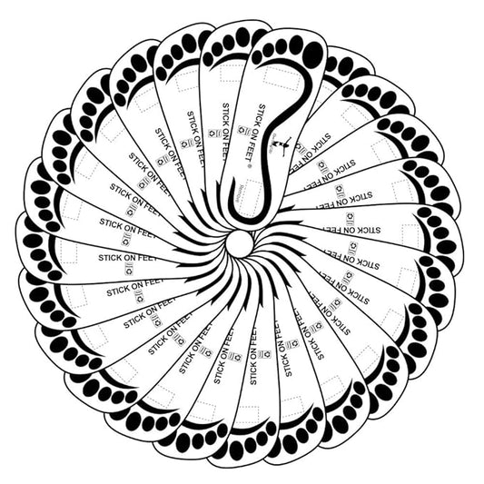 120 Pairs(240Feets) Black Premium Spray Tan Feet Carboard Tanning Foot Protectors Fake Tan