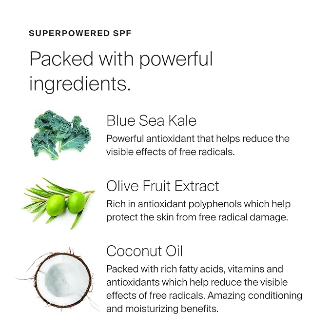 Supergoop! PLAY Body Mousse SPF 50 with Blue Sea Kale - 3 oz - Broad Spectrum Whipped Sunscreen for Sensitive Skin - Fun to Apply - Great for Active Days