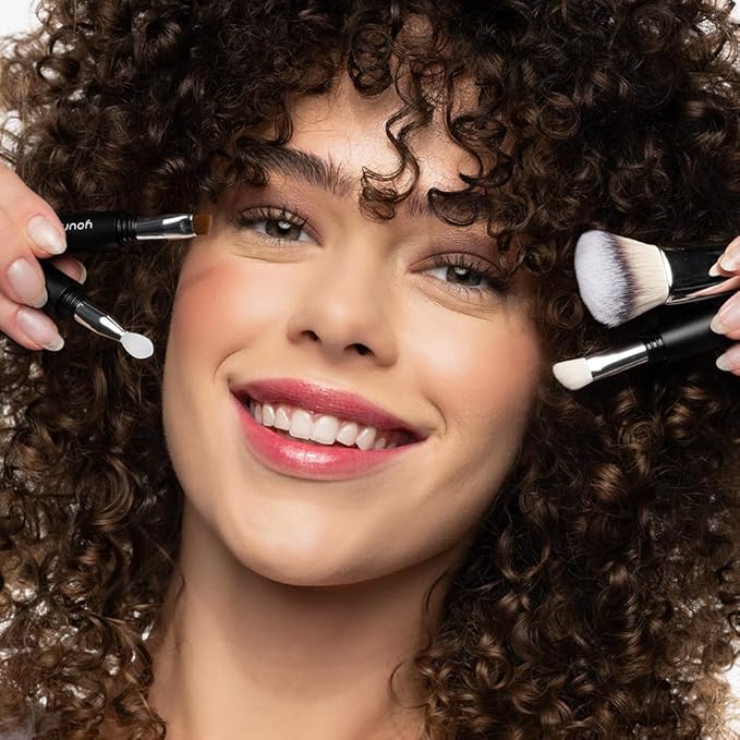 Touch Pocket Palette | Red Romance | Portable Makeup | Eye Shadow, Blush, Highlighter, & Lip Balm | With Castor Oil, Fruit Extracts, & Coconut Oil | Travel Essentials