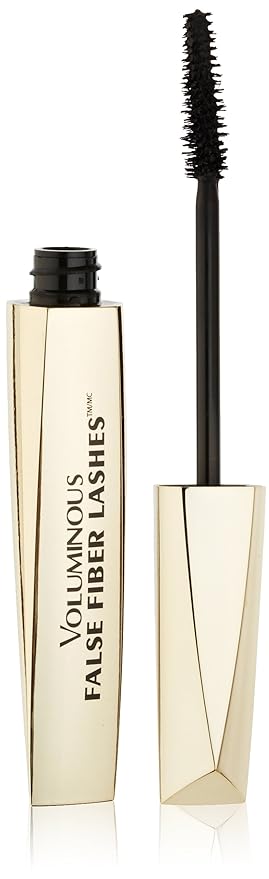 L’Oréal Paris Voluminous False Fiber Lashes Mascara, Blackest Black, 0.34 fl. oz.
