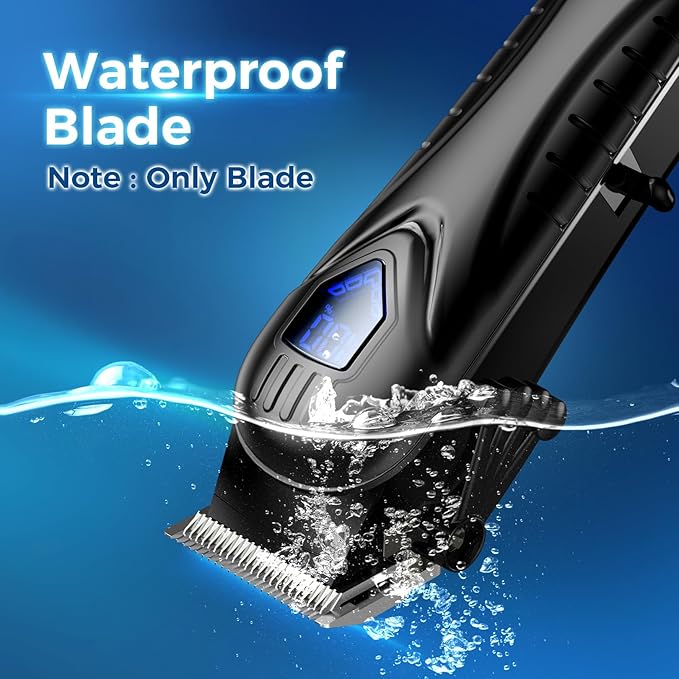 Hair Clippers for Men&Women Professional, Low Noise Cordless Hair Cutting Kit with 10 Color Combs, LED Display, Men Gifts, 5H Beard Trimmer Barber Hair Clippers Set with Scissors,Cape