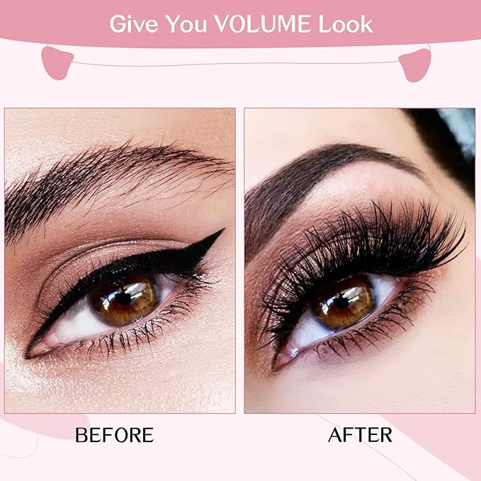 Lash Clusters, 72 Pcs Individual Cluster Lashes DIY Lash Extension 10-16mm Eyelash Clusters Volume Wispy Lashes Super Thin Band Reusable Soft & Comfortable(Cheery,D-12mm)