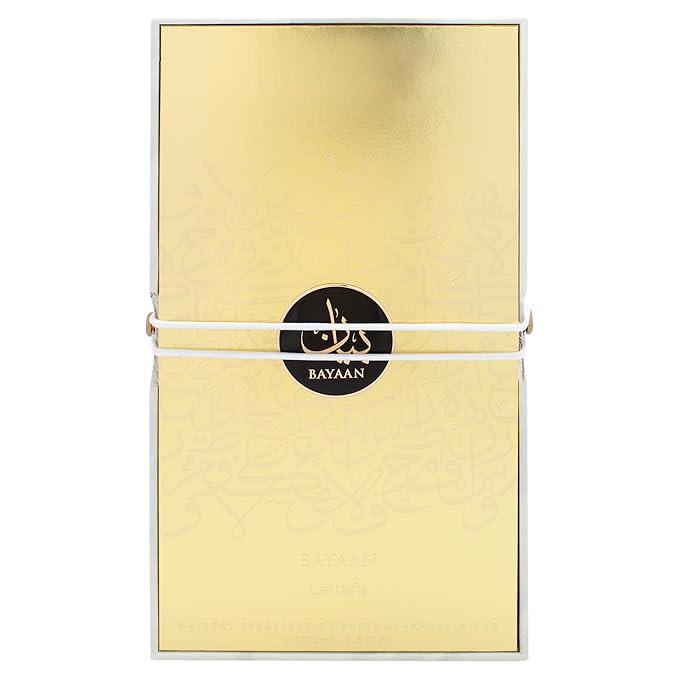Lattafa Bayaan Eau de Parfum Spray for Women, 3.4 Ounce