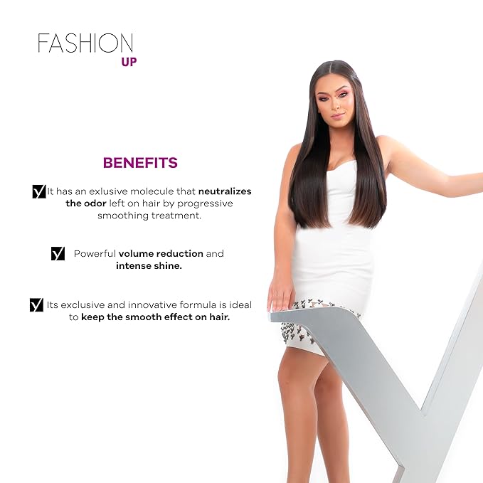 Fashion UP Mask | Ideal for Extremely Dry Hair | Shining Hair | Color Safe | Enhanced with Oil Grape Seed & Murumuru | Sulfates-Parabens Free | 7.0 Oz