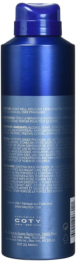 Nautica Midnight Voyage 6 oz. Body Spray
