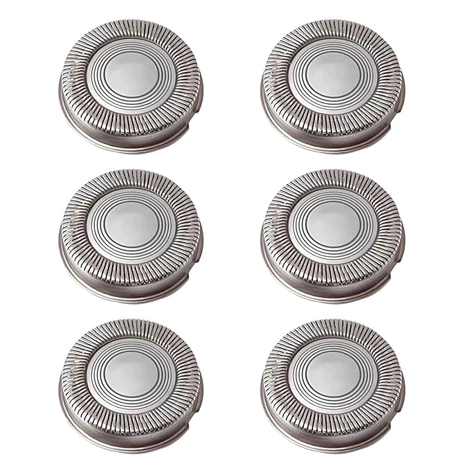 SH30 Replacement Heads for Philips Norelco Shaver Series 3000, 2000, 1000 and More (6 PACK)