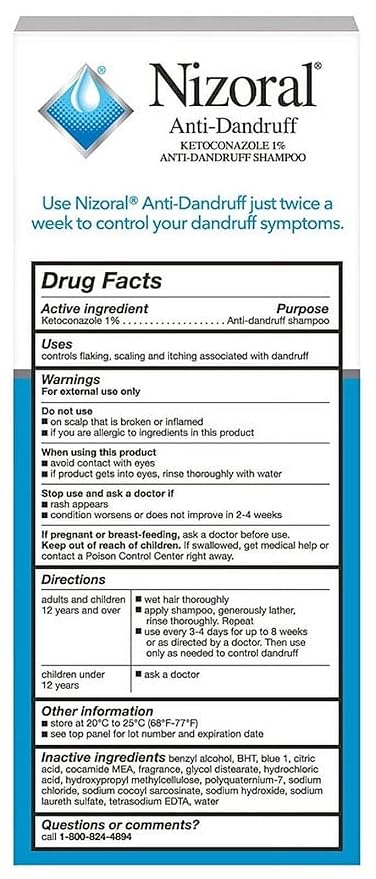 Nizoral Anti-Dandruff Shampoo, 7 Oz + Deep Moisturizing Conditioner, 9.4 Oz Bundle