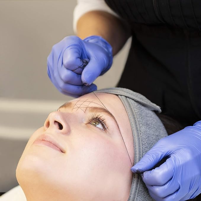 THE ORIGINAL Pre-Inked Microblading String for Brow Mapping - Measuring Tool for Marking Symmetrical Eyebrows (Pack of 2)