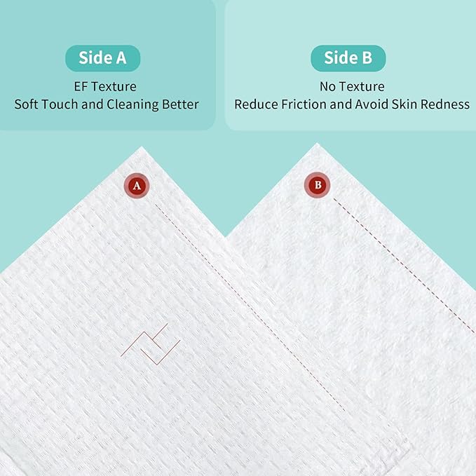 Face Towels, 10"×12" Disposable Face Towel, Face Towelettes XL, Ultra Soft Makeup Remover Dry Wipes, Thick Face Towel for Cleansing, 150 Count (3 Pack)
