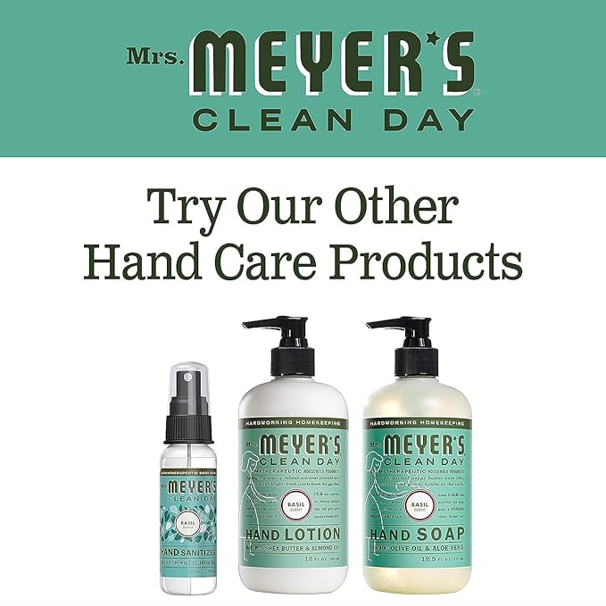 Mrs. Meyer's Basil + Lavender Liquid Hand Soap Variety Pack, 12.5 oz.
