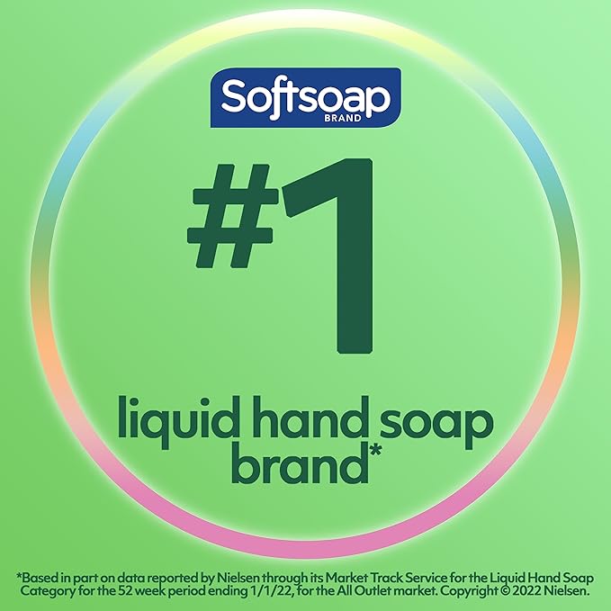 Softsoap Liquid Hand Soap Refill, Soothing Clean, Aloe Vera Fresh Scent - 1 gallon (Pack of 2)