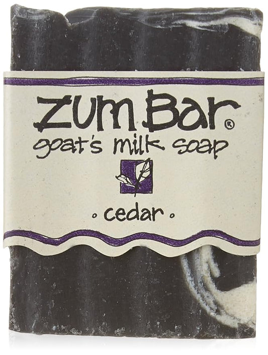 ZUM Cedar Soap Bar, 3 OZ