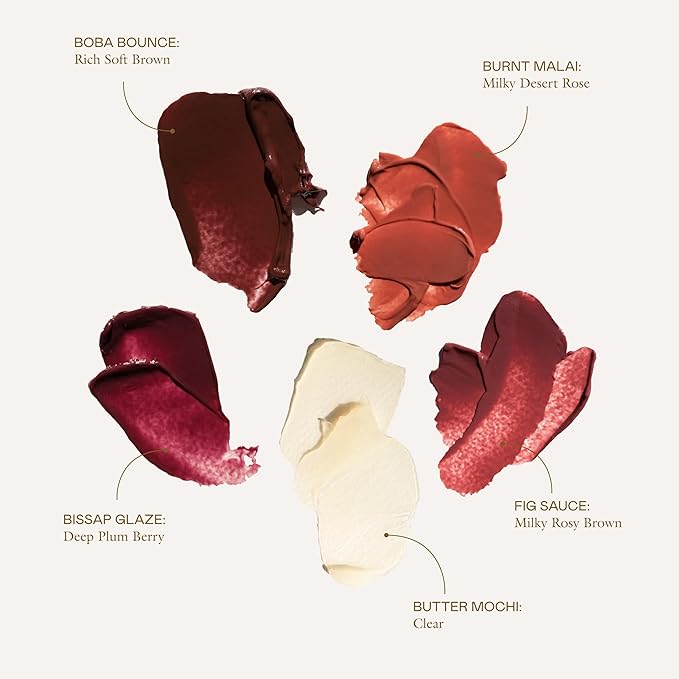 EADEM Le Chouchou Lip Softening Balm, Lip Gloss for Women, Lip Plumper & Lip Mask, Overnight Hydrating & Moisturizing Luxury Lip Balm, Mothers Day Gifts, 0.5 oz, Bissap Glaze