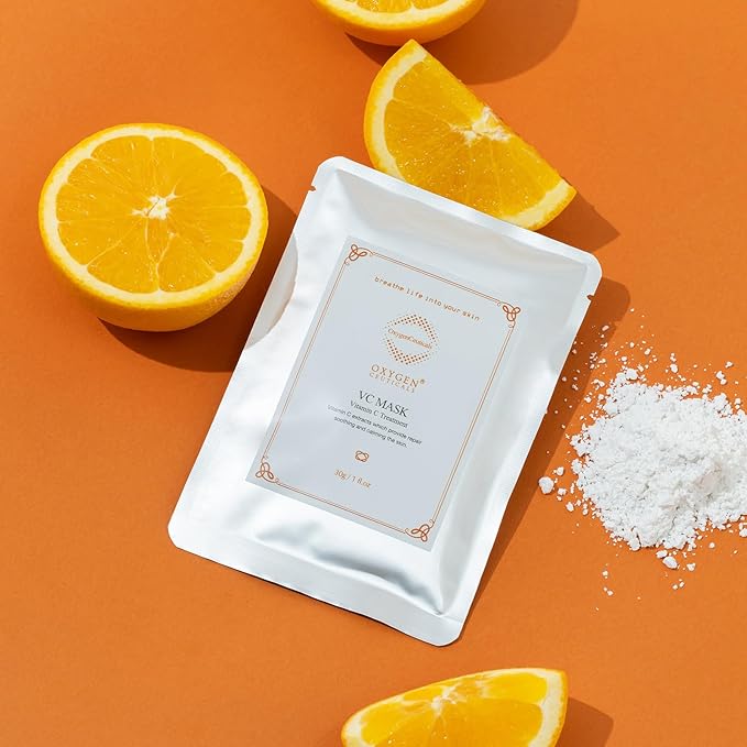 VC Mask – Premium Vitamin C Peel-Off Algae Mask for Purifying Treatment (30g x 5 packs)