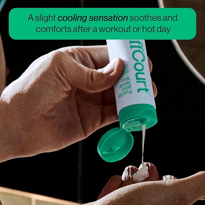 OffCourt Face Moisturizer for Men - Light, Non-Greasy, Oil-Free Men’s Face Lotion with Prebiotics and Vitamin C - Hydration and Firmness for All Skin Types (2oz, 1 Pack)