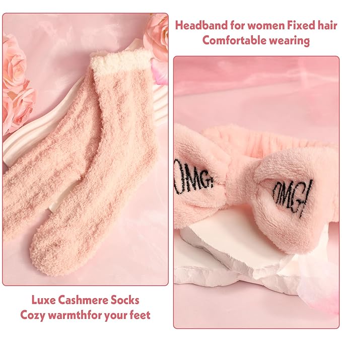 Happy Birthday Gifts for Women Friendship, Get Well Soon Gifts Baskets for Women, Self Care Package, Birthday Basket for Womens, Friends, Coworker Ideas