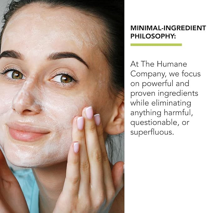 humane Benzoyl Peroxide Acne Body Wash - 5% Regular-Strength Acne Treatment for Face, Skin, Back and Body - 8 Fl Oz - Dermatologist-Tested Non-Foaming Cleanser - Vegan, Cruelty-Free