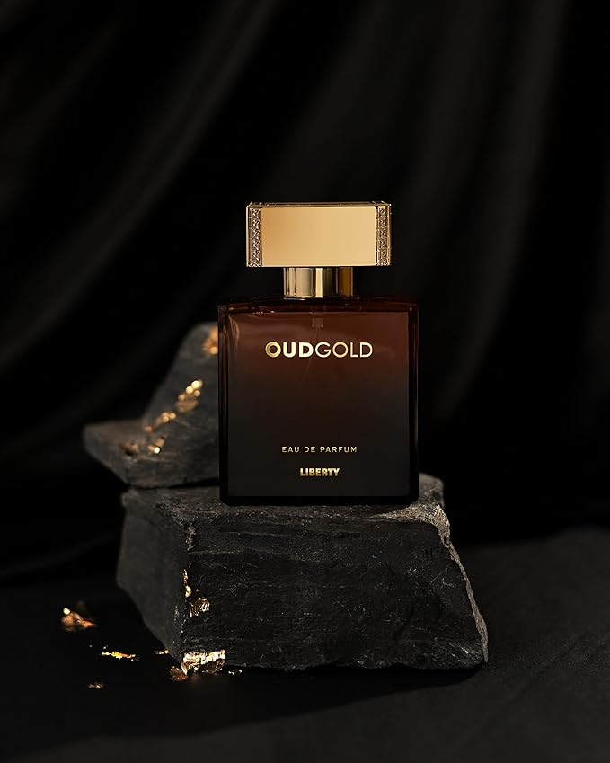 Liberty Luxury Perfume for Men Gift Set - Eau De Parfum (EDP) Spray Fragrances, OudGold and Passion Scent (50ml/1.7Oz each), Designed in France, Long Lasting Smell