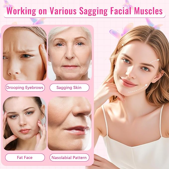 Face Lift Tape Invisible with String – 100 PCS Neck Tape Lifting Invisible for Instant Lifting Eye Brow Wrinkles, Ultra-Thin Facial Lifter, Facelift Stickers for Special Events & Makeup-Friendly Use