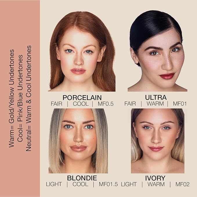 bellapierre Mineral Foundation SPF 15 - Loose Powder Foundation | Vegan & Cruelty Free Natural Makeup | Full Coverage Matte Finish | Hypoallergenic | Oil & Talc Free - 0.32 Oz - Honey