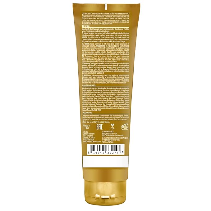 Devoted Creations H.I.M Billionaire Dark Tanning Lotion – Ultra-Exclusive Rich Bronzing Formula with Opulent Color Extenders and Correctors – 8.5 oz.