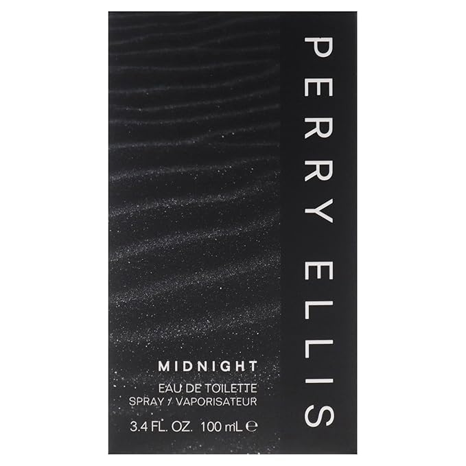 Midnight by Perry Ellis for Men - 3.4 oz EDT Spray