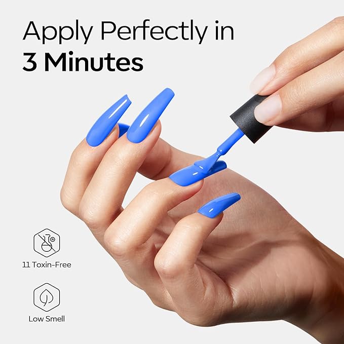 modelones Jelly Gel Nail Polish, 6 Colors Summer Gel Polish Rainbow Neon Red Blue Green Pink Purple Nail Art Design Translucent Soak Off Manicure Salon DIY Girls Women Gift