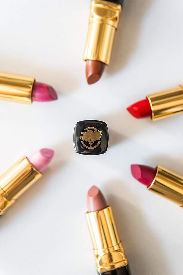 𝗘𝘀𝘀𝗲𝗻𝗰𝗲 𝗼𝗳 𝗔𝗿𝗴𝗮𝗻 Moisturizing Long Lasting Brown Lipstick with 100% Organic Argan Oil, Shea Butter & Aloe Vera - Chocolate Kiss