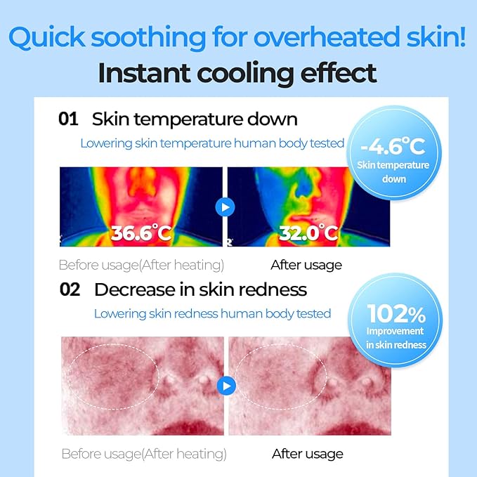 Dr. Different Hyaluron Cool Soothing Toner - Hydrating & Cooling Facial Toner for Sensitive Skin with Hyaluronic Acid - Soothe and Moisturize Dry and Irritated Skin, 10.1 fl.oz.