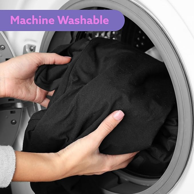 Massage Table Sheets Sets – 4 Set Bundle, 120GSM Double Brushed Microfiber, Premium Massage Sheets Sets, Spa Bed Sheets for Esthetician, Wrinkle & Oil Resistant, Black