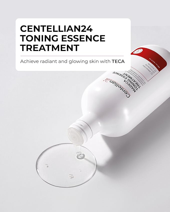 Centellian 24 Toning Essence Treatment for Even Skin Tone and Wrinkle Improvement with TECA, Centella Asiatica, Niacinamide (10.14 fl oz) by Dongkook Pharmaceutical
