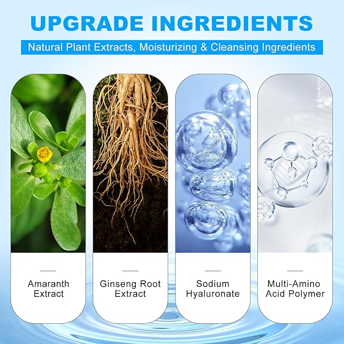 Lash Shampoo 500ml Eyelash Cleanser Unscented Foam for Lash Wash and Salon or Home Care