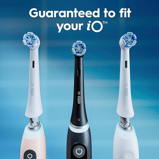 Oral-B iO Ultimate Clean Replacement Brush Heads, 5 Count, 4 Ultimate Clean + 1 Gum & Sensitive White