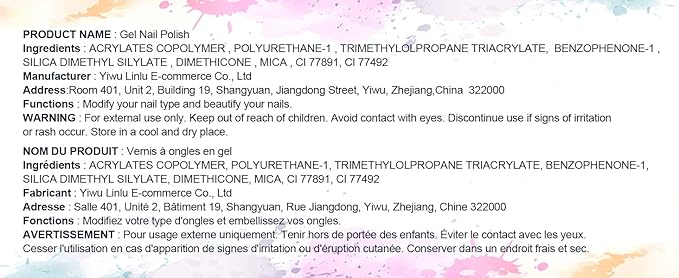 MEET ACROSS Gel Polish Nail Set 18 Colors Spring Pastel Girly Gold Foil Sparkle Glitter Gel Polish Set Dreamy Town Collection Macaroon Bright Pastel Nail Manicure Kit