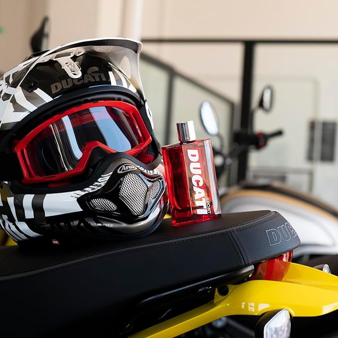 Ducati Sport by Ducati - Fragrance for Men - Amber Fougere Scent - Opens with Lavender, Bergamot and Rosemary - Blended with Violet Leaf and Sandalwood - Perfect for Active Types - 3.4 oz