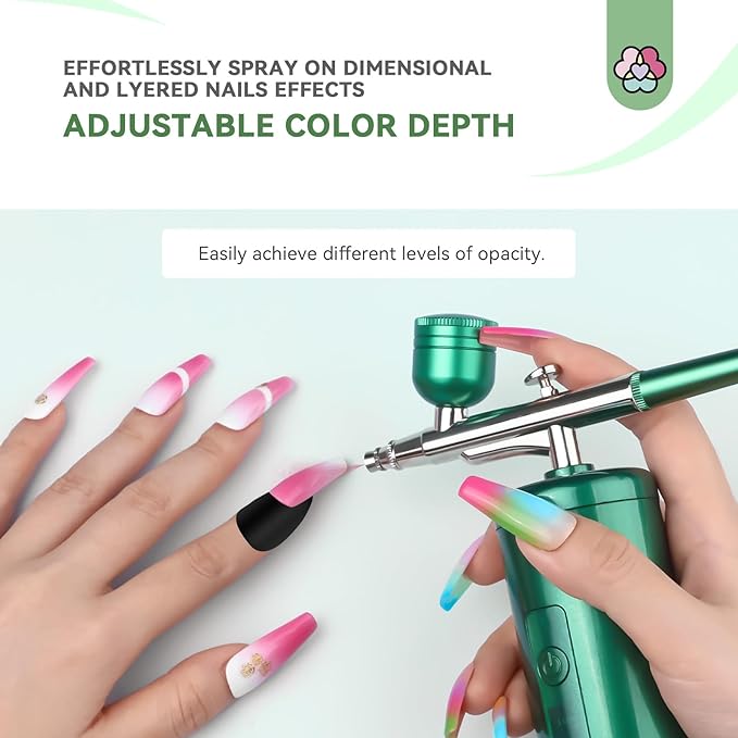 SAVILAND Airbrush Gel Nail Polish Big Set