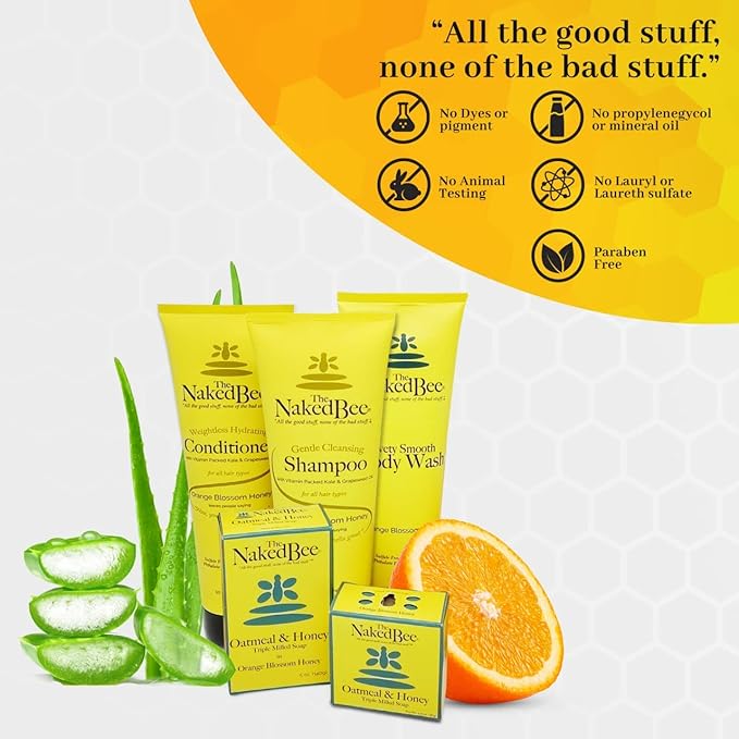 The Naked Bee Coconut and Honey Serious Hand Cream (8oz) Intensive Nourishing Cream for Smoother and Softer Hand - Deep Moisture and Repair for Dry Skin