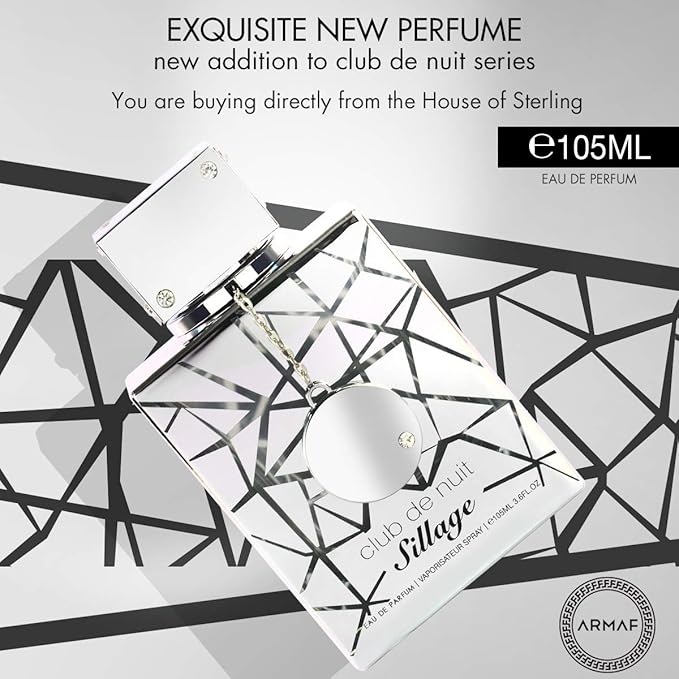 Armaf Club De Nuit Sillage For Unisex Eau de Parfum Spray, 3.6 Ounce