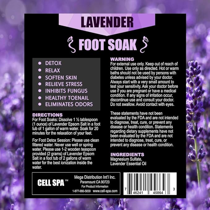 2 Pack CS-900 Twice Powerful 6.5" x 5.5" Ion Detox Foot Bath Arrays Coil Stainless Steel Aqua Ionic Cleanse Array Compatible With Most 1/4" Plug Type Detox Machines (LAVENDER)