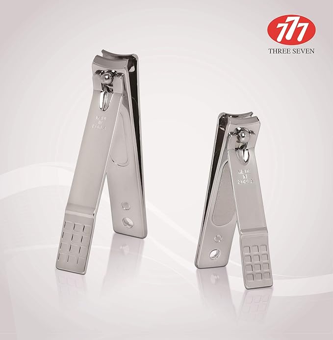 Korean Nail Clipper! World No. 1. Three Seven (777) Travel Manicure Grooming Kit Nail Clipper Set (9 PCs, 274AP), Made in Korea, Since 1975