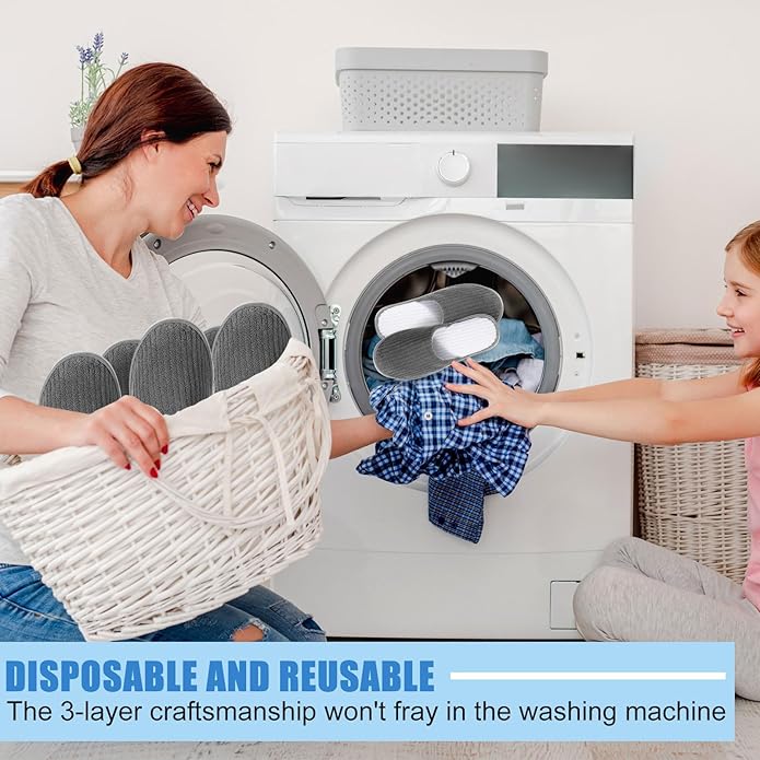 Panitay 20 Pairs Reusable Spa Slippers for Guests Washable House Slippers with Triple Layer Coral Fleece for Home Indoor Hotel Travel, Closed Toe