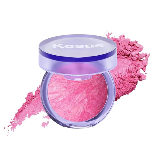 Kosas Blush is Life – Talc-Free Dimensional Blush Baked with Squalane & Hyaluronic Acid – Long Wear, Safe for Sensitive Skin - Butterflies