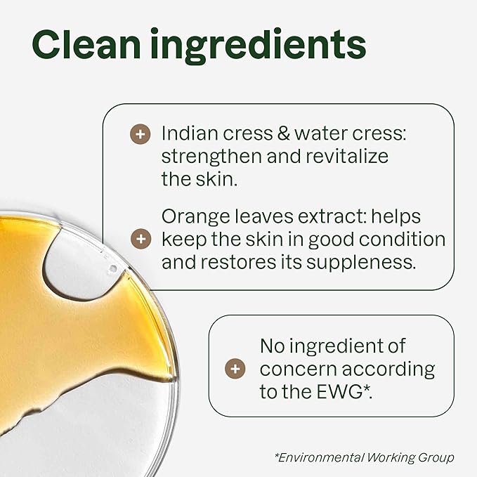 ATTITUDE Body Wash with Essential Oils, EWG Verified Shower Gel, Dermatologically Tested, Plant and Mineral-Based, Vegan Personal Care, Refillable Bottle, Petitgrain and Jasmine, 16 Fl Oz