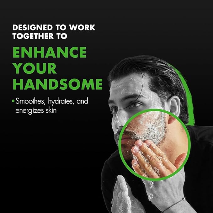 Tiege Hanley Mens Skin Care Gift Box Set, Silver - Men's Skincare Set Includes Face Wash, Exfoliating Scrub, Facial Moisturizer, Face Clay Mask, Moisturizing Lip Balm, & Moisturizing Body Soap Bar