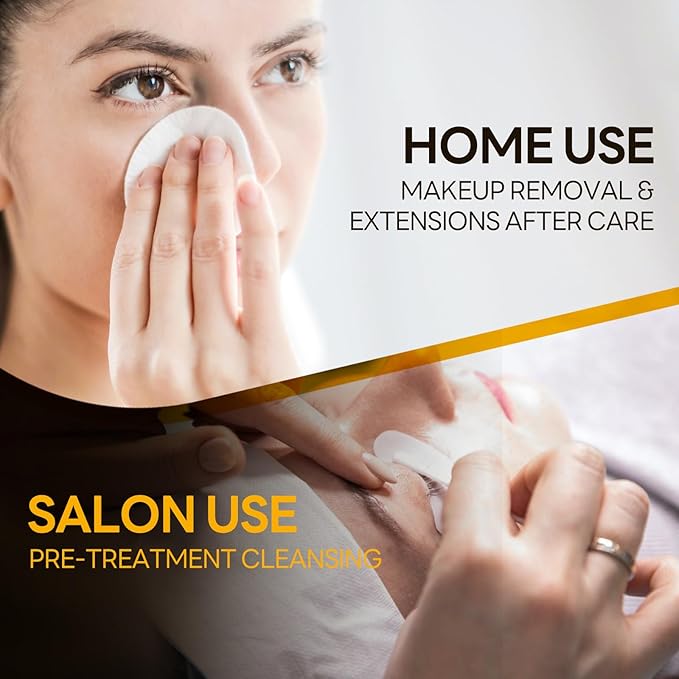 ARISON LASHES Lash Shampoo Eyelash Extension Cleanser, Lash Extension Shampoo, Professional Lash Shampoo for Lash Extensions Eyelid Foaming Cleanser for Salon and Home Use 500ML